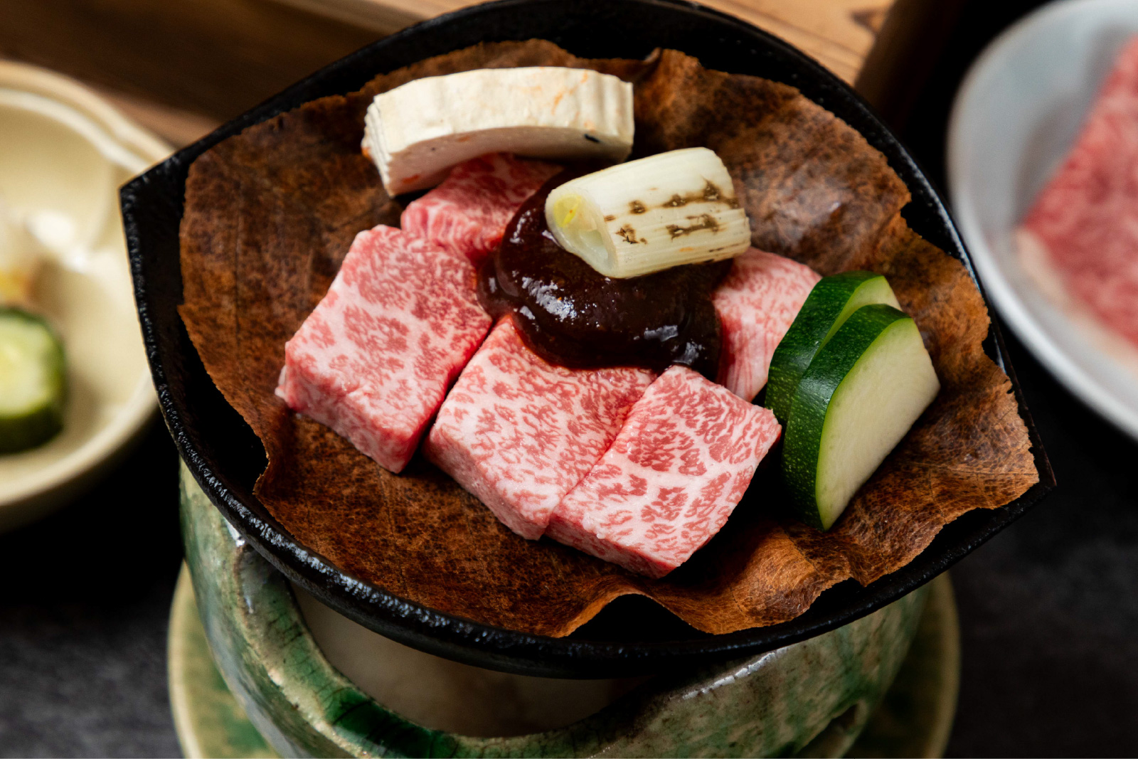 最高級の飛騨牛と、龍の瞳