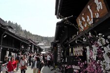 飛驒高山の古い町並み
